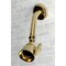 Kingston Brass Tub and Shower Faucet, 3, Wall Mount, Polished Brass KB46320DFL - alternate 3